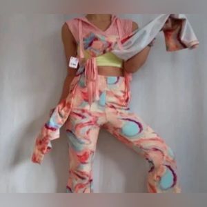 NWT Free People All That Printed 2pc Set